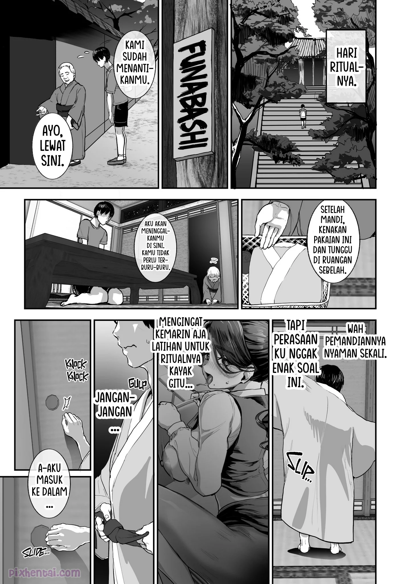 Komik hentai xxx manga sex bokep Bokkin mura Bokki shitara nuite morawanai to ikenai mura Dai 2 wa 22